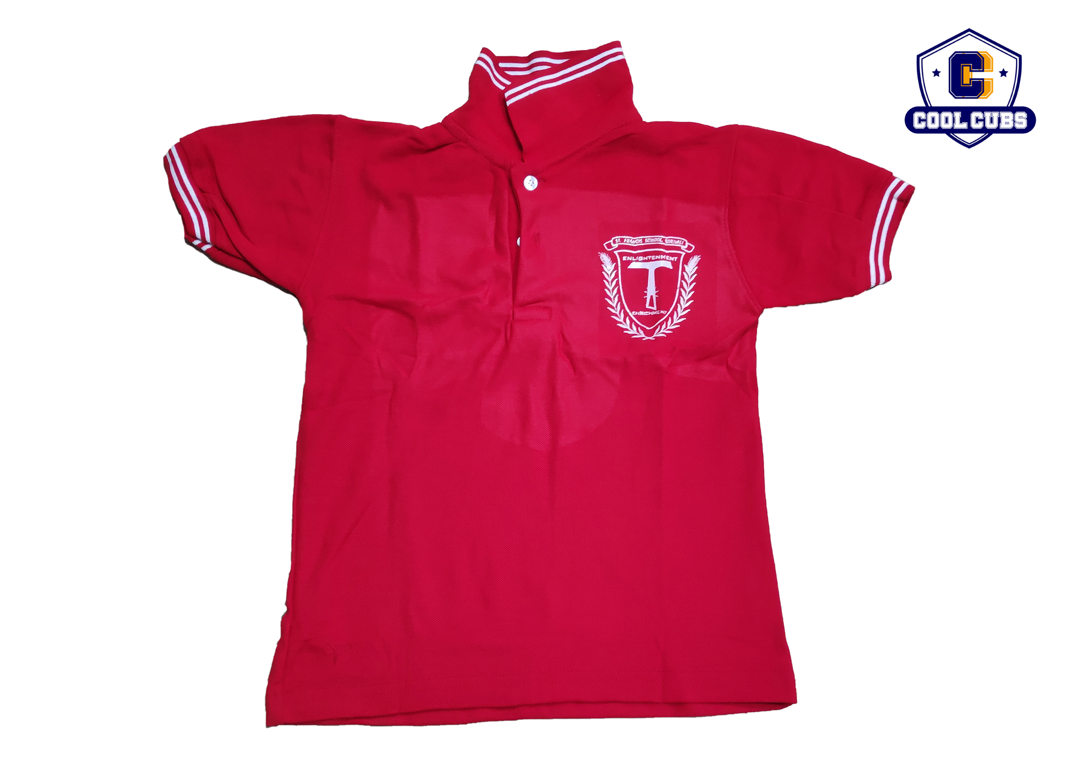 ST.FRANCIS SCHOOL SSC PT T SHIRT RED