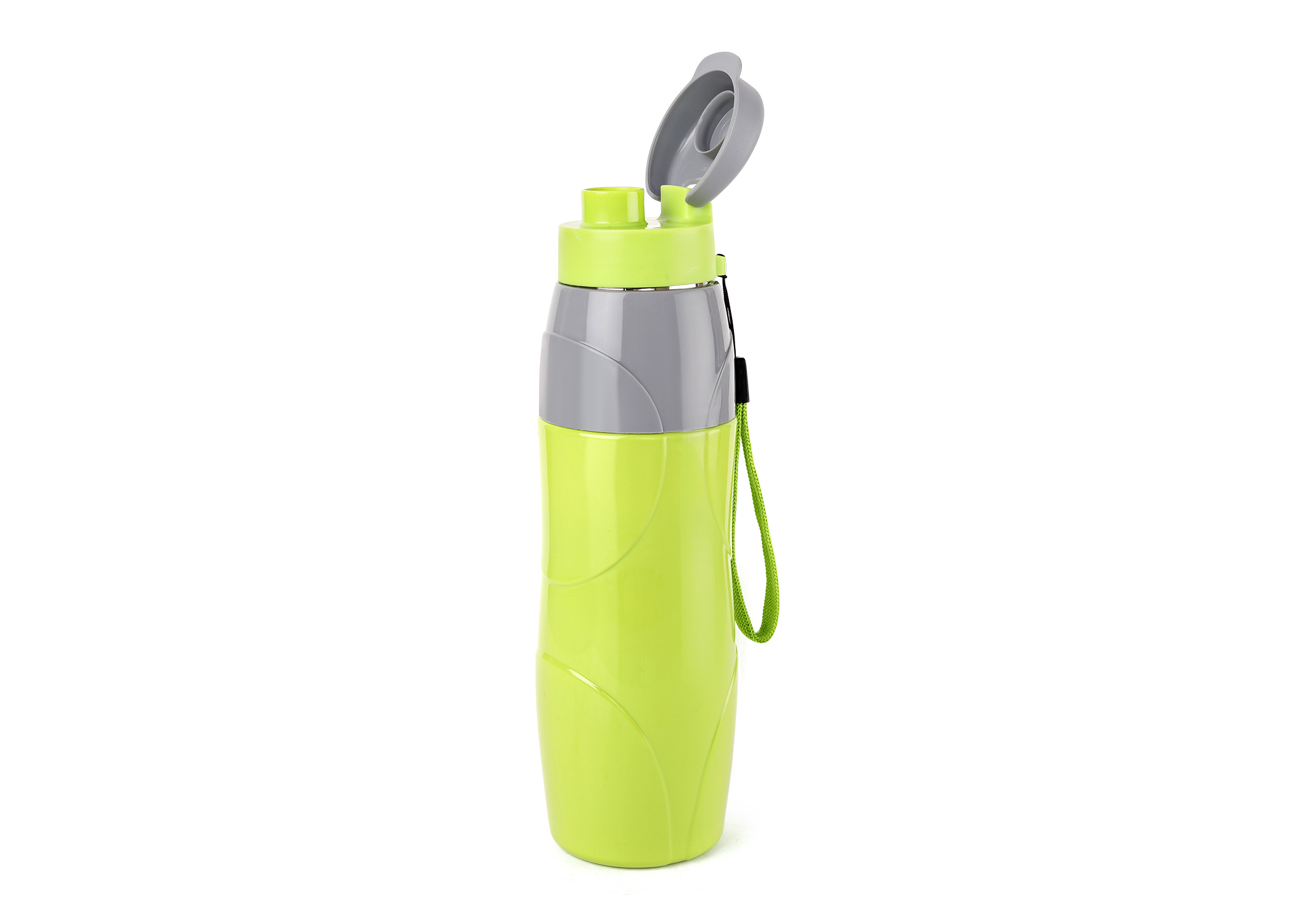 CELLO PURO LEXUS WATER BOTTLE STAINLESS STEEL INNER, 900ML, GREEN