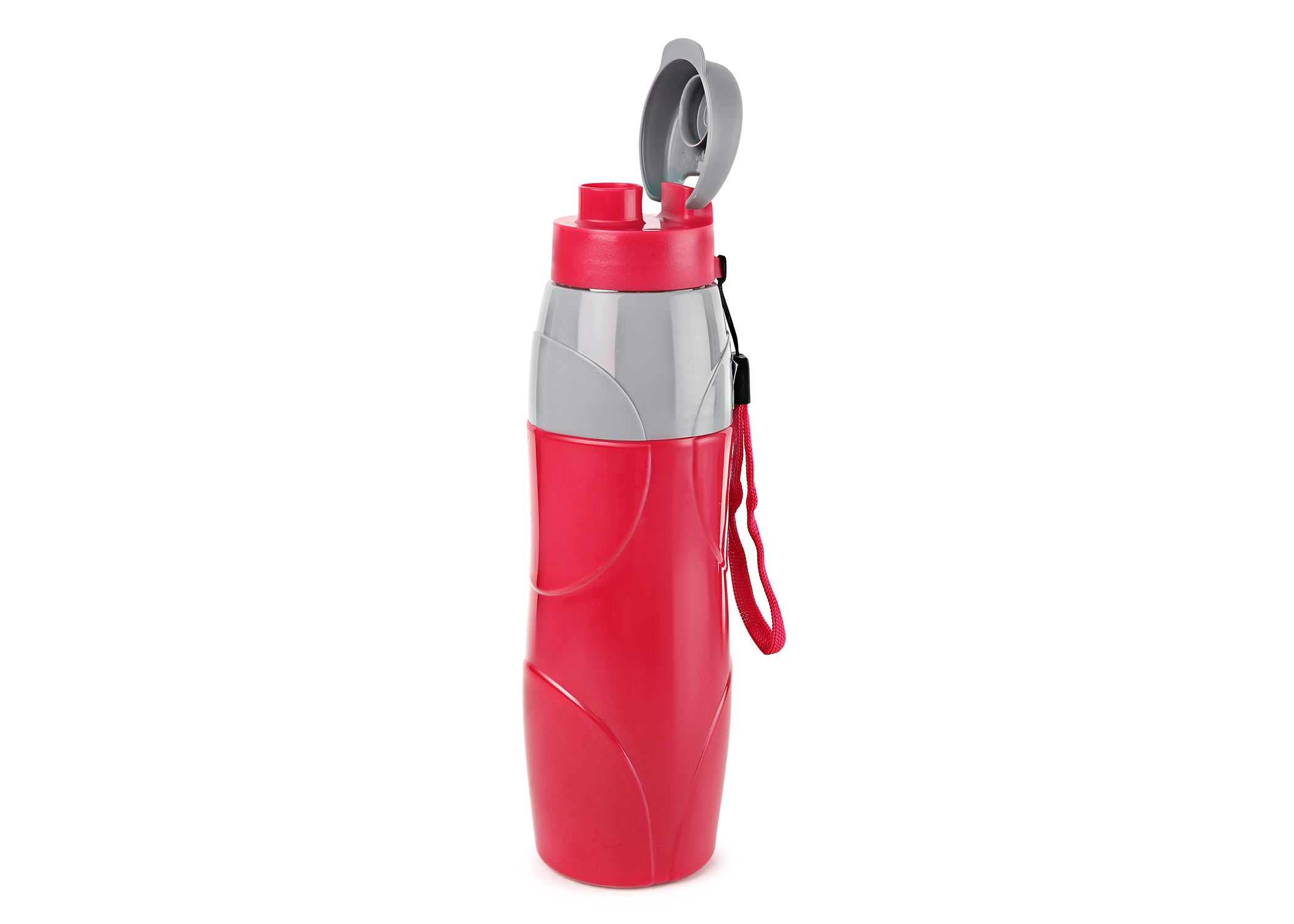 CELLO PURO LEXUS WATER BOTTLE STAINLESS STEEL INNER, 900ML, RED