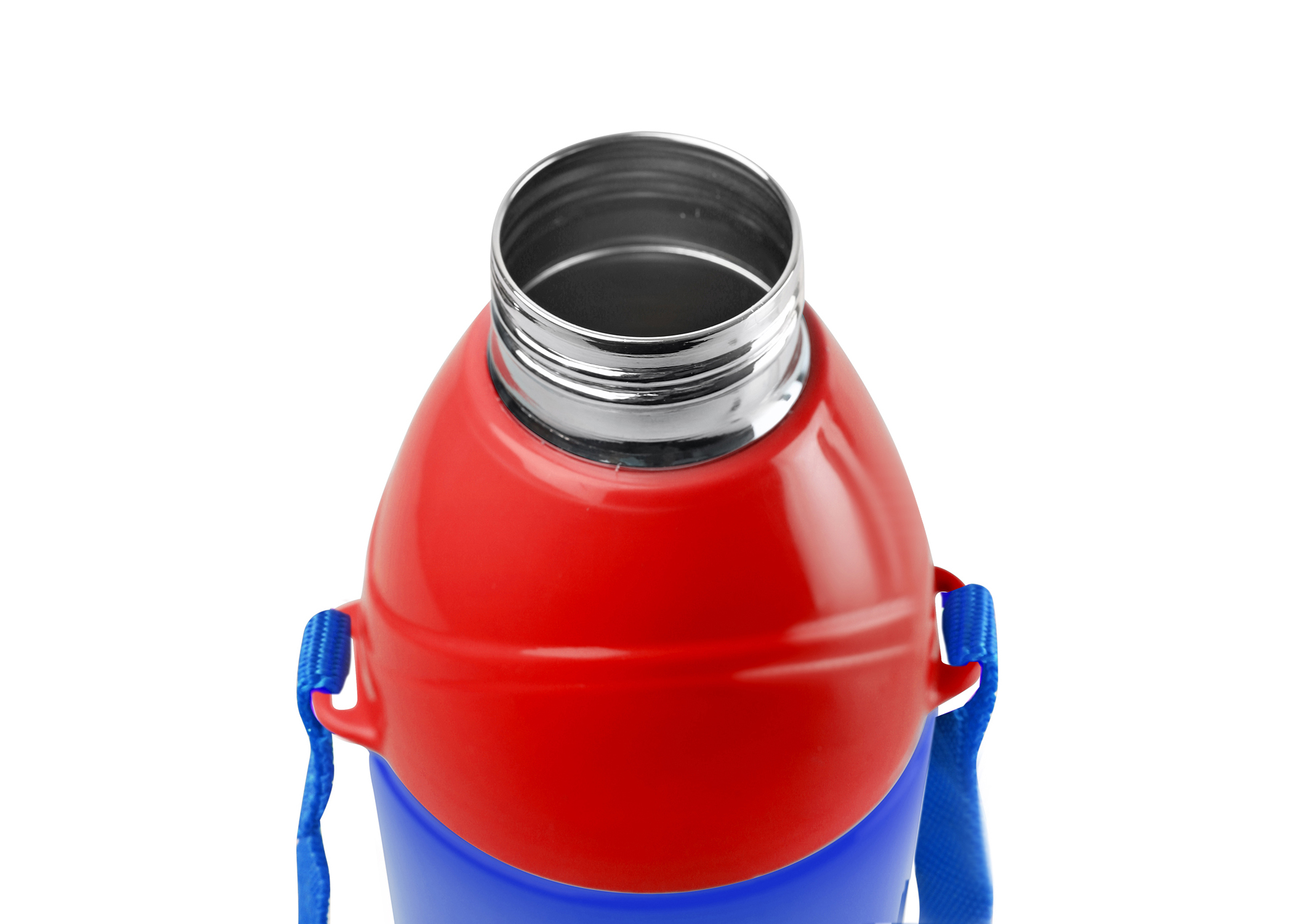 CELLO PURO STEEL-X KID ZEE WATER BOTTLE STAINLESS STEEL INNER, BLUE, 400ML
